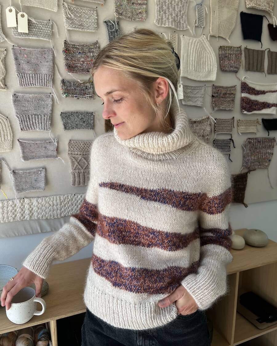 Opskrift til Sycamore Sweater af PetiteKnit