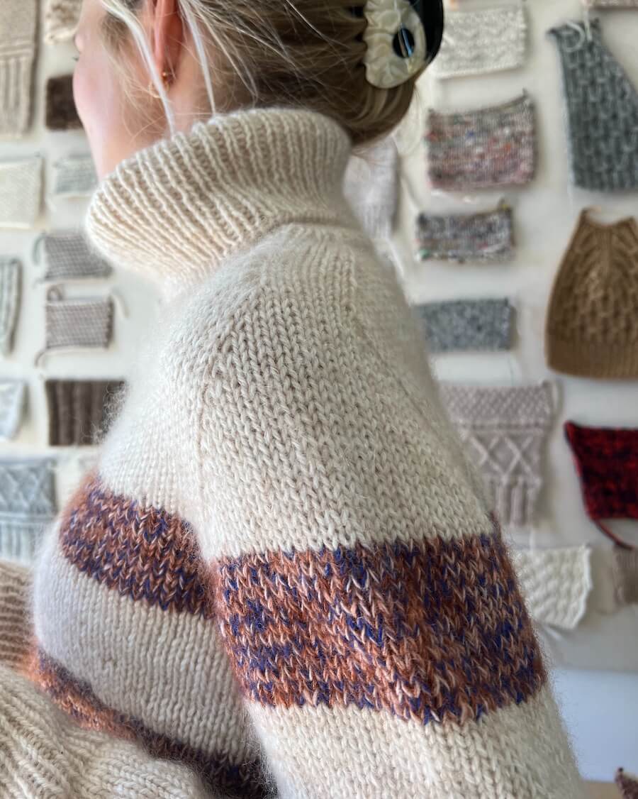 Opskrift til Sycamore Sweater af PetiteKnit