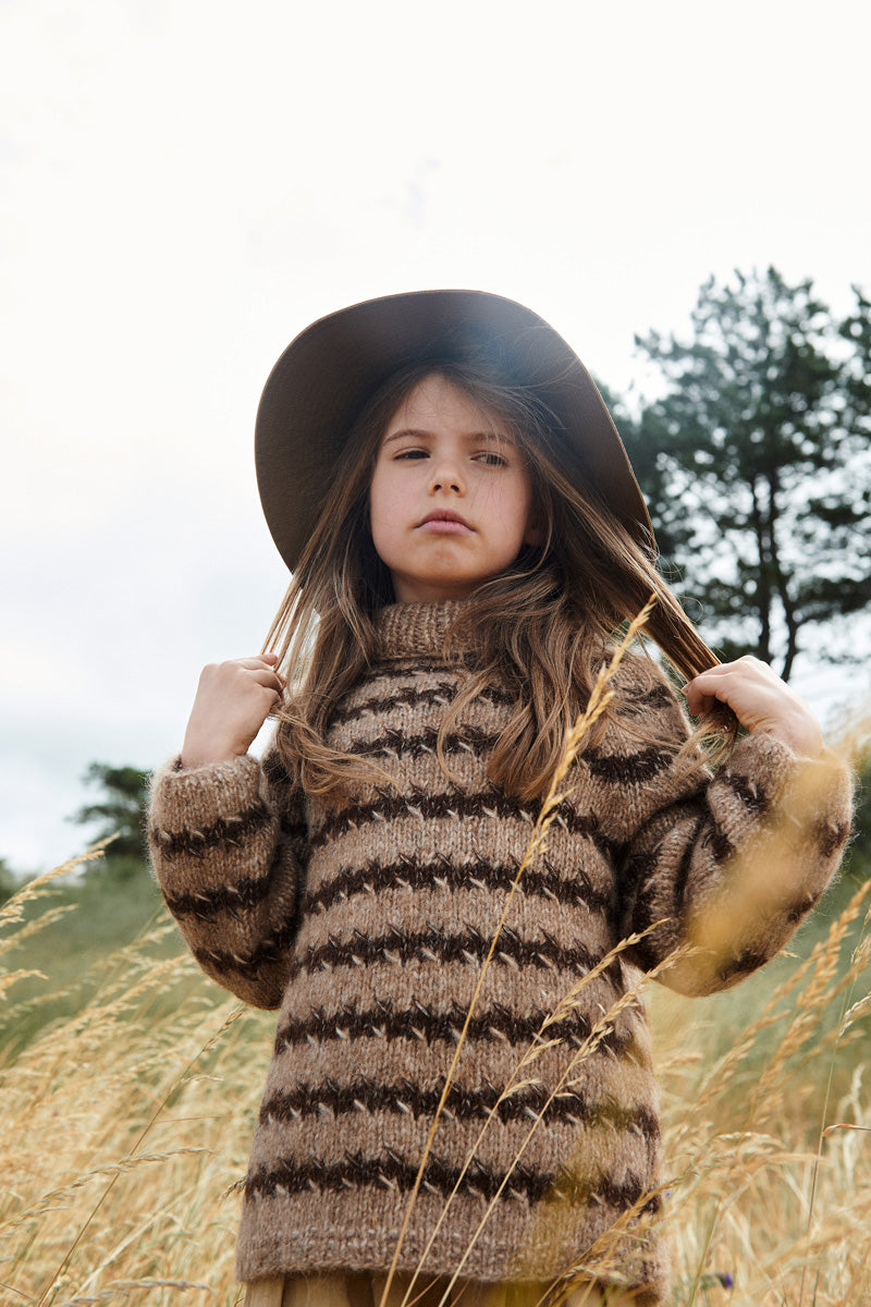 opskrift til bear sweater af Bolette Steen Gudmundsson for Isager