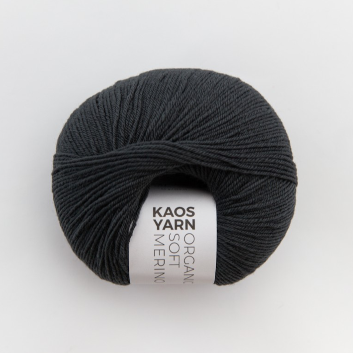 Organic Soft Merino - økologisk blødt merino uld garn fra KAOS YARN