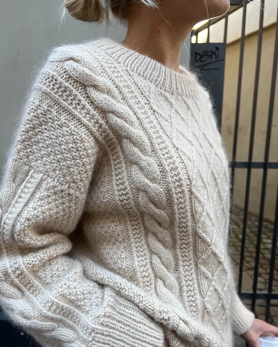 Moby sweater petiteknit opskrift