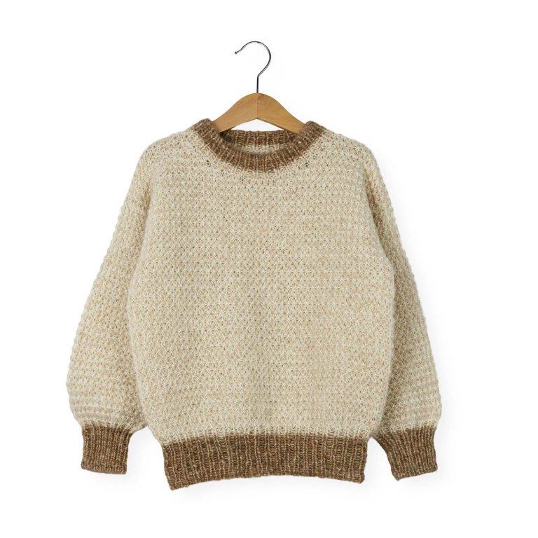 Opskrift til mouse sweater til børn af Marianne Isager