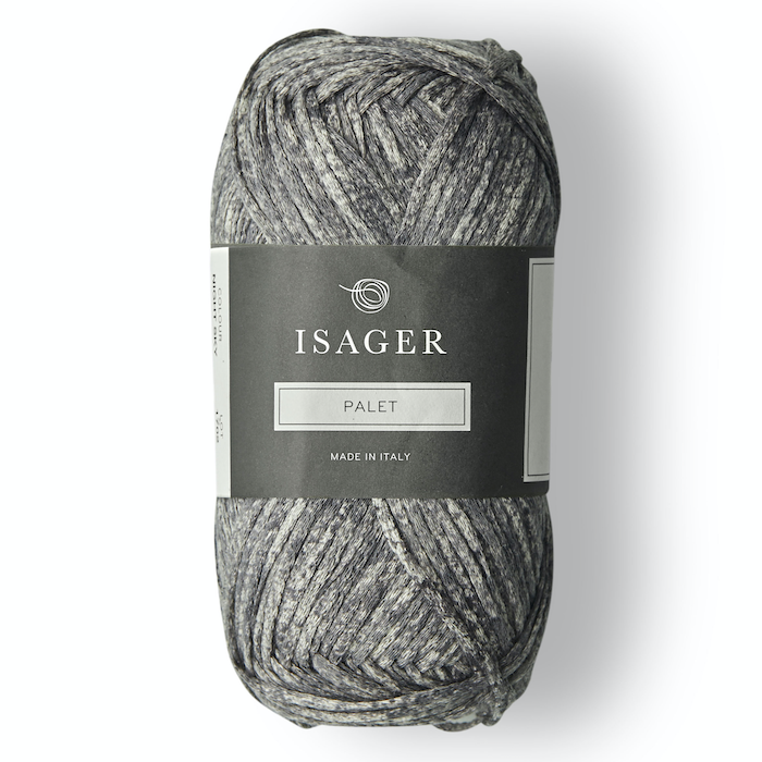 Palet fra Isager er et spændende bomuldsgarn.